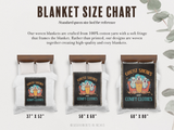 Ghost Shows & Comfy Clothes Woven Blanket – Funny Paranormal Throw