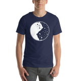 Yin Yang Cats Unisex T-Shirt