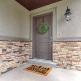 Probably Out Squatching Bigfoot Doormat